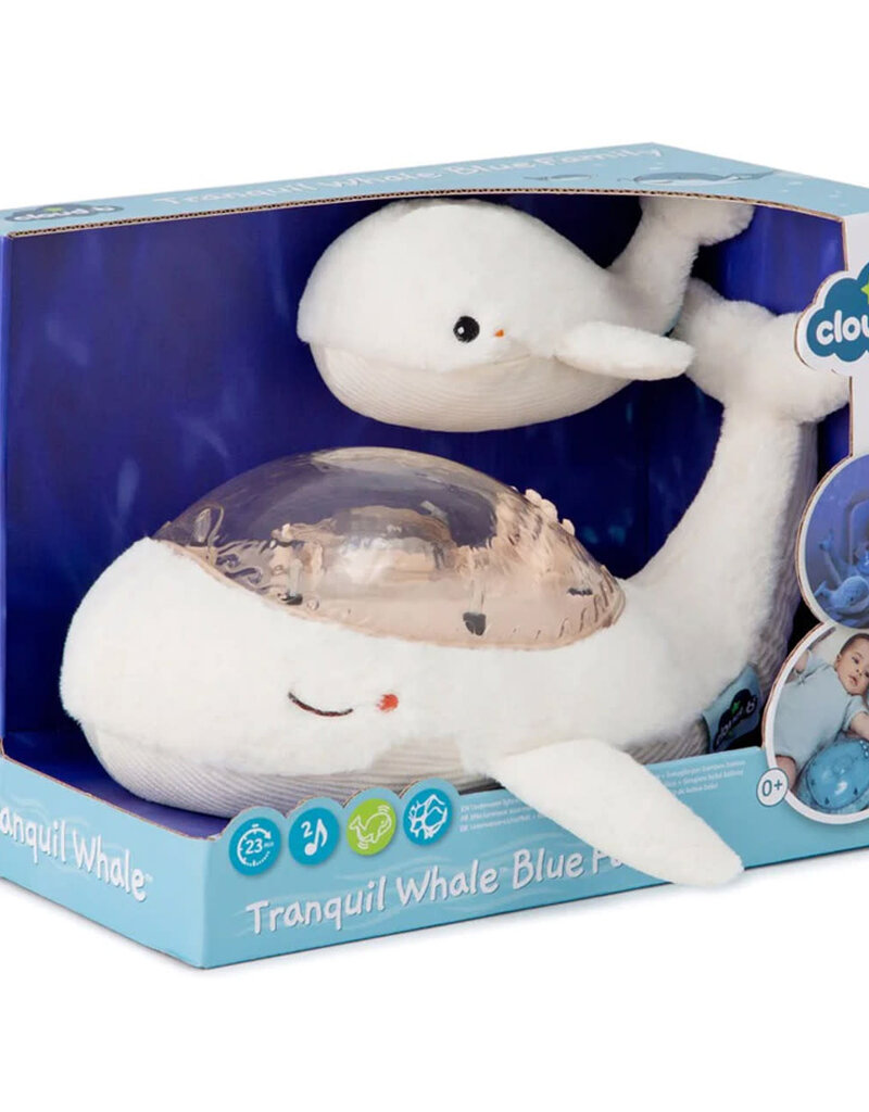 cloud b Tranquil Whale Set with Baby Rattle