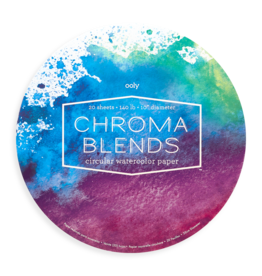 Ooly Chroma Blends Circular WaterColour Paper Pad