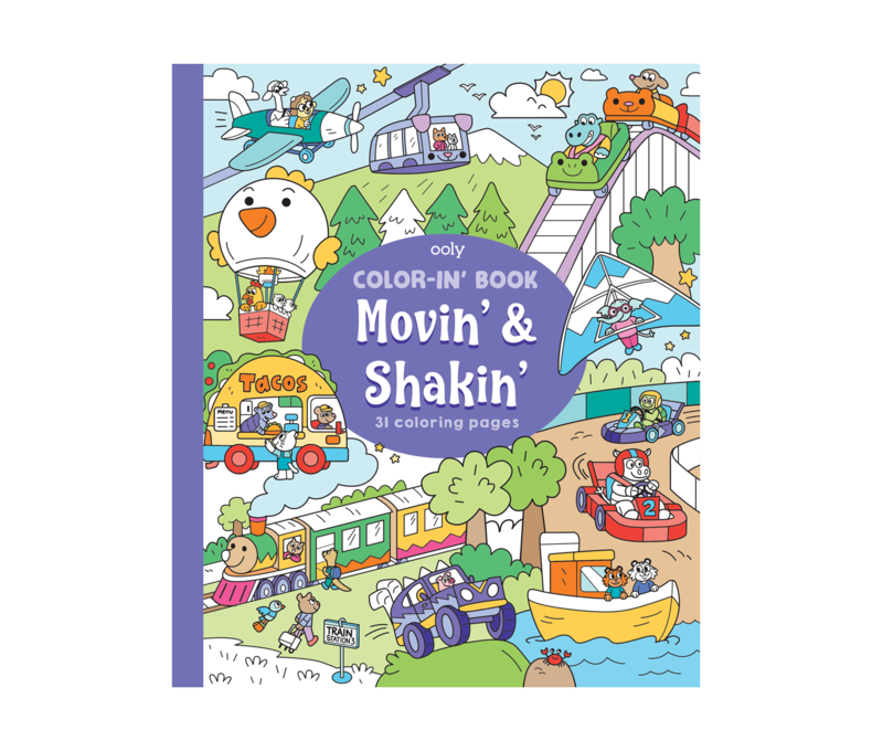 Colour-in' Book
