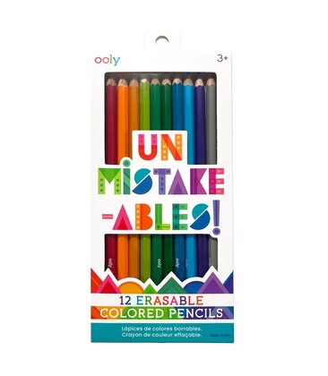 Un-Mistakeables Erasable Coloured Pencils