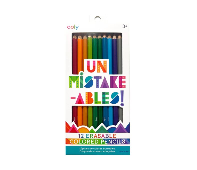 Un-Mistakeables Erasable Coloured Pencils