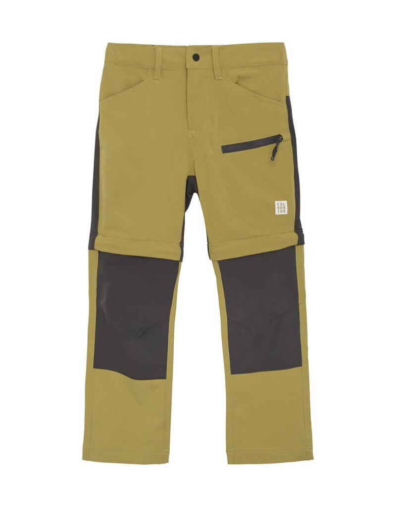 Color Kids Pants Stretch with Zip Off