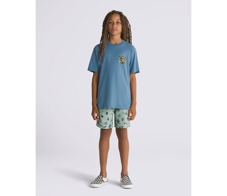 Kids Primary Print Elastic 15.5'' Boardshorts