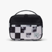 Black Distressed Checker