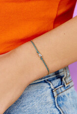 Pura Vida Bracelets Dainty String & Chain Slider Bracelet