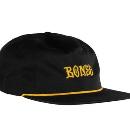 BONES Black & Gold 5 Panel Hat