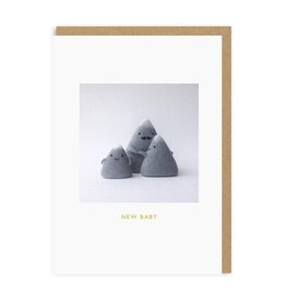 New Baby - Mountains Card