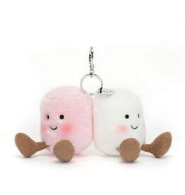 Jellycat Amuseables Pair of Marshmallows Bag Charm