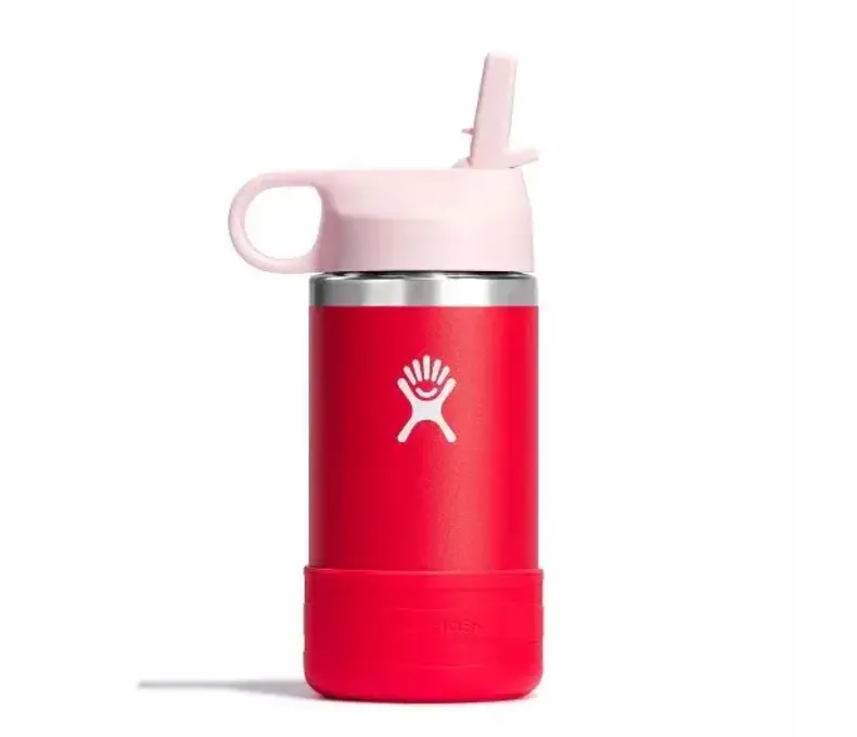 12oz Kids Wide Mouth w/Straw Cap