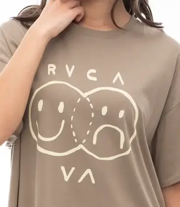 Women's Andrew Pommier Venn Diagram Baggie Tee