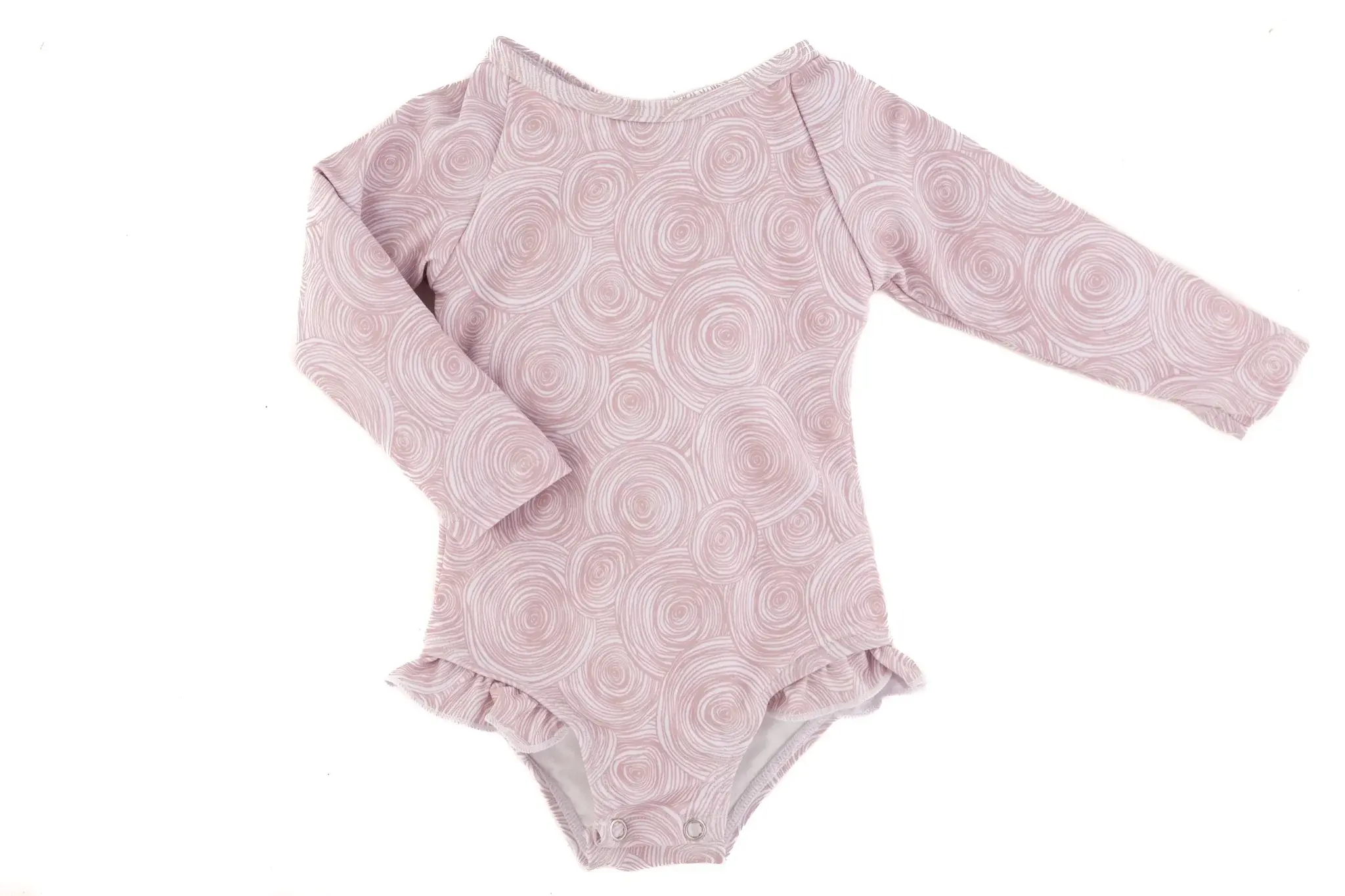 ruffle rashguard set