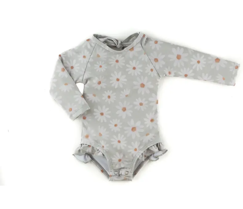 The "Emma" Ruffle Rashguard Suit