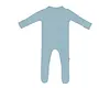 Ribbed Zippered Footie