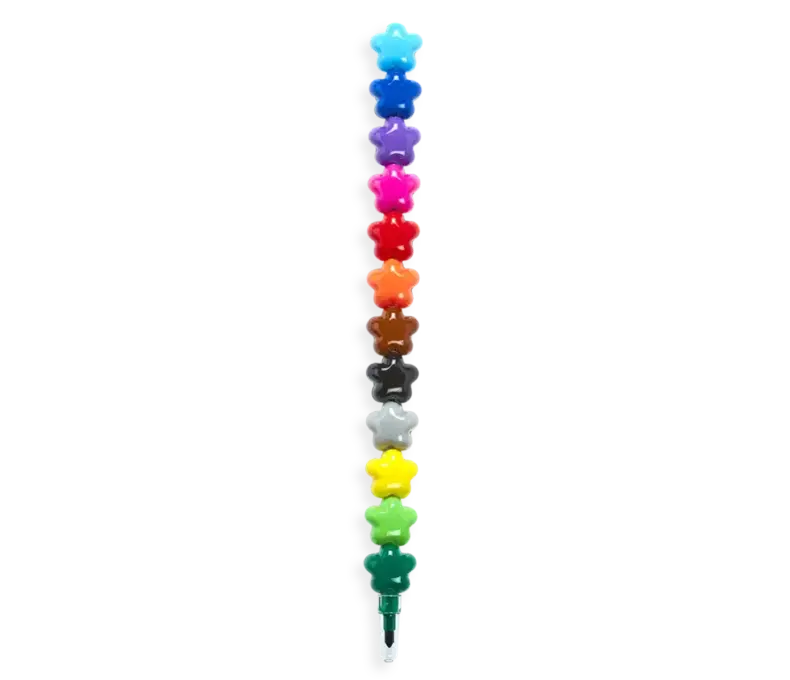 Stack of Stars Stacking Crayons