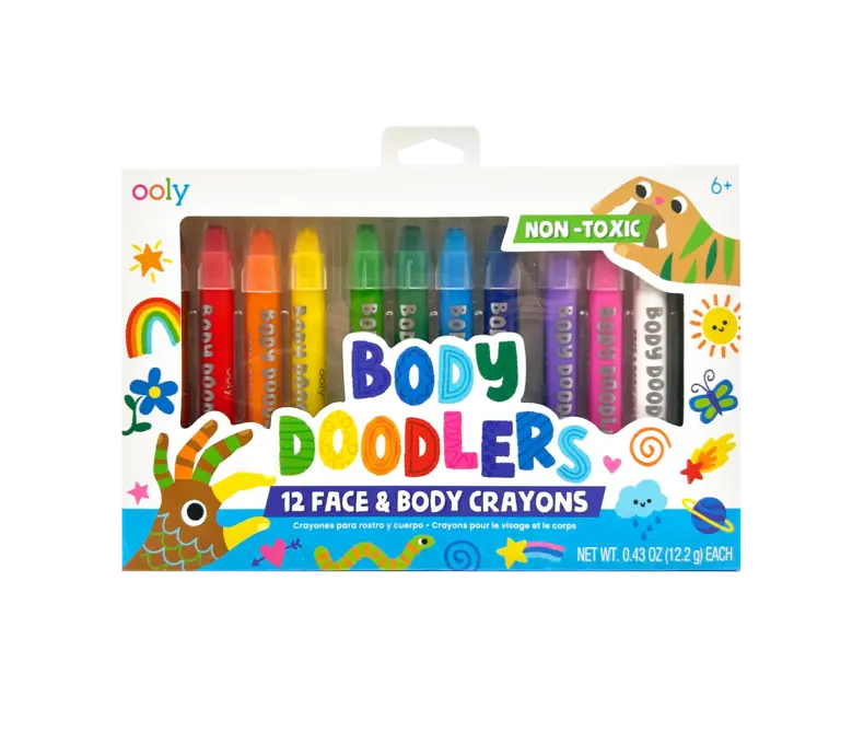 Body Doodlers Face & Body Crayons