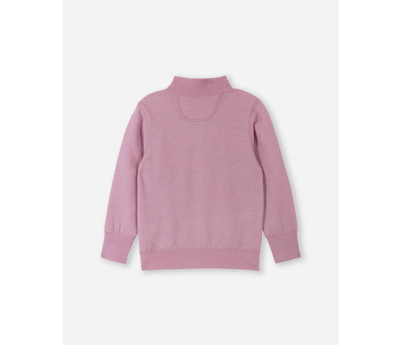 Merino Wool Full-Zip Sweater - Mahin