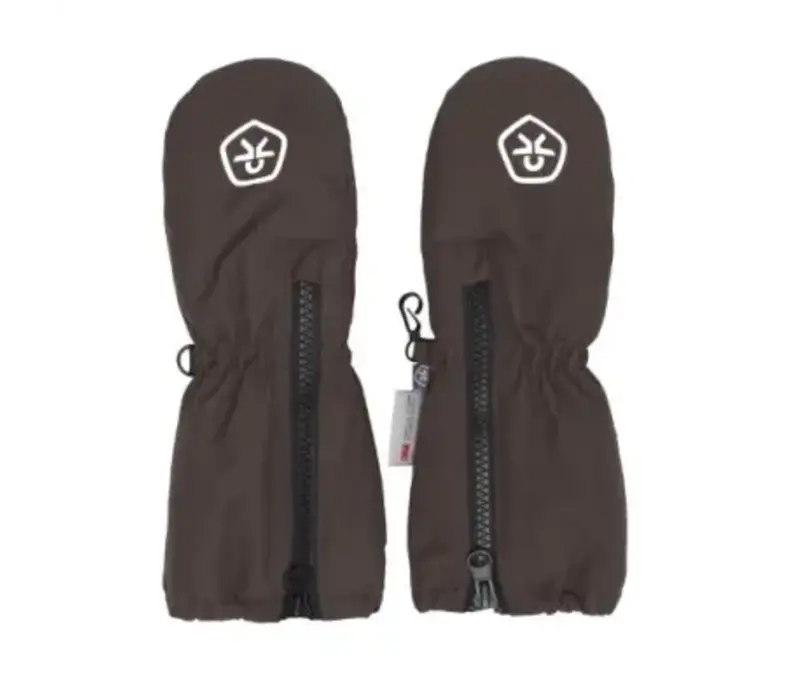 Mittens With Long Zipper
