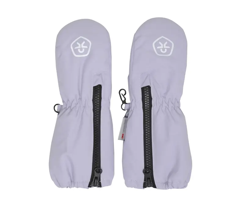 Mittens With Long Zipper