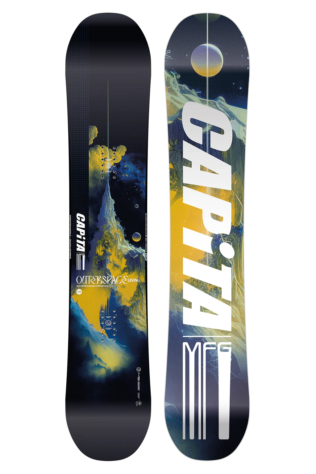 Outerspace Living Snowboard 2025 - The Circle & The Circle