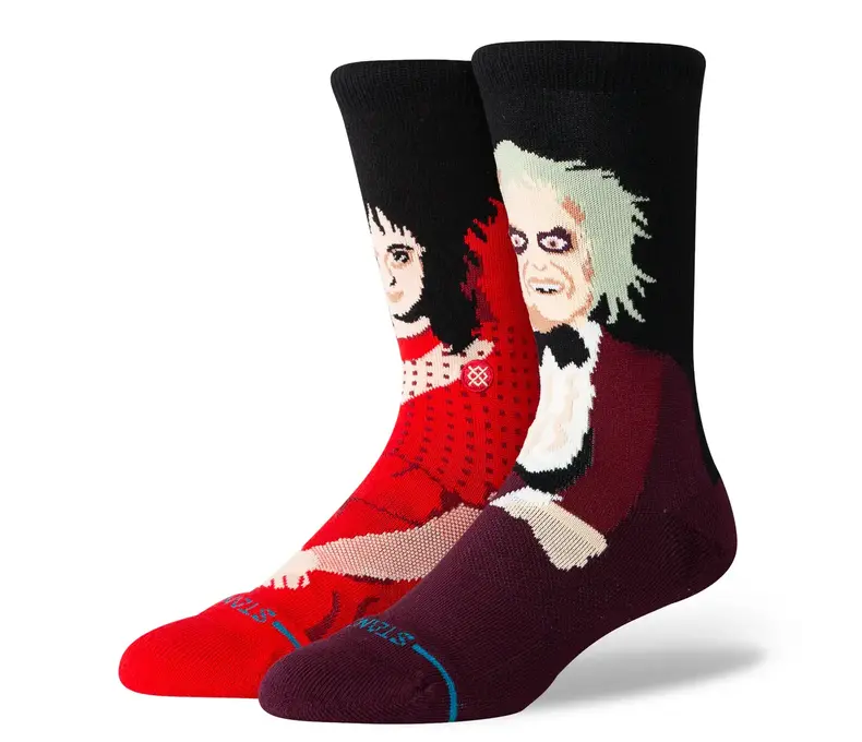 Beetlejuice X Stance Dearly Beloved Crew Socks