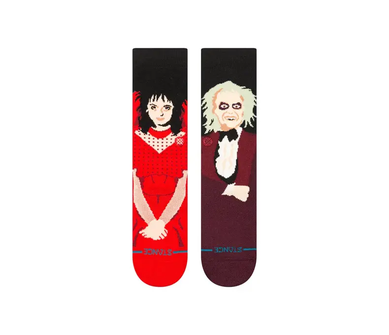 Beetlejuice X Stance Dearly Beloved Crew Socks