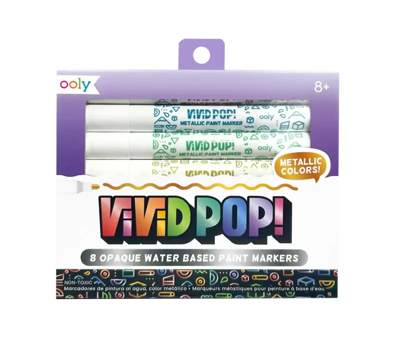 Vivid Pop! Water Based Paint Markers