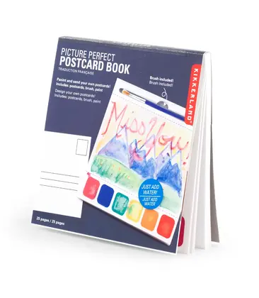 Postcard Paint Book