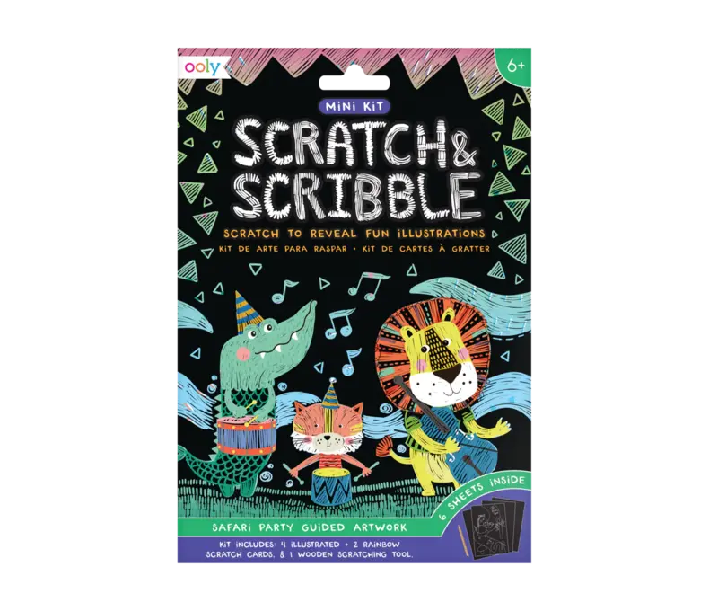 Mini Scratch and Scribble Art Kit