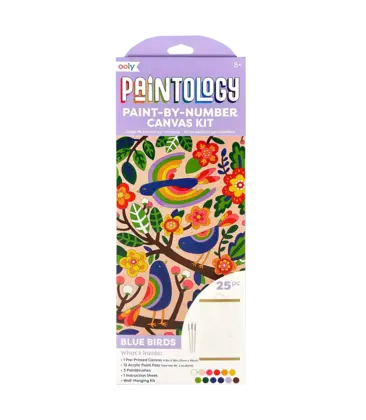 Paintology Paint-By-Number Canvas Kit