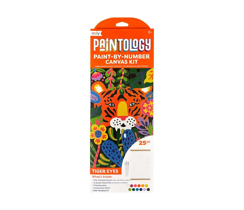 Paintology Paint-By-Number Canvas Kit
