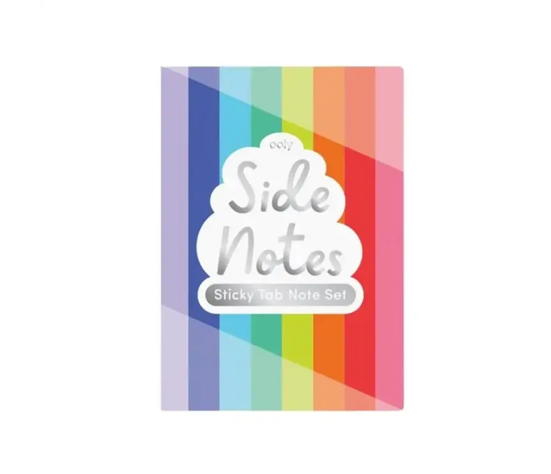 Side Notes Sticky Tab Note Pad