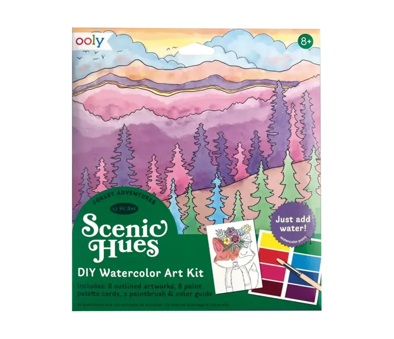 Scenic Hues D.I.Y. Watercolor Art Kit