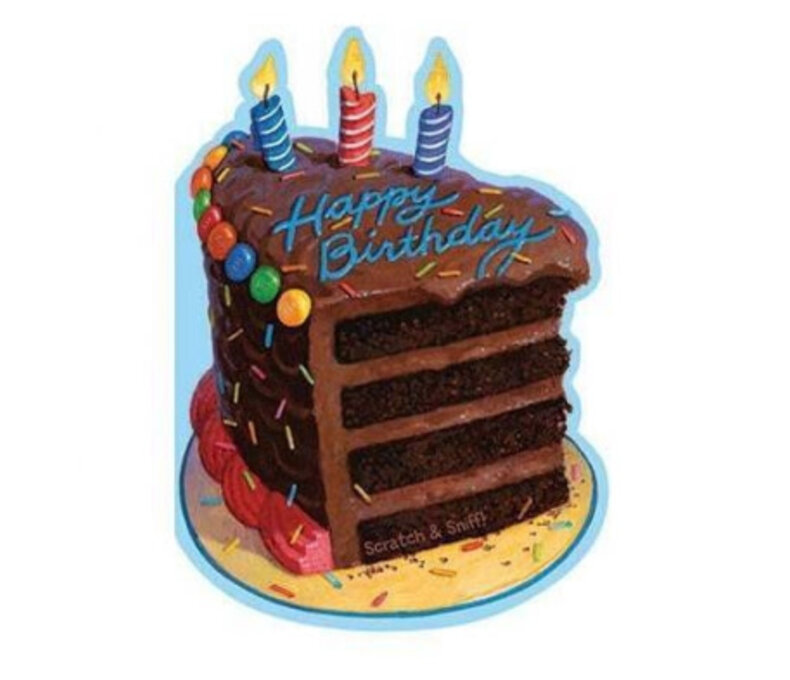 Scratch & Sniff Birthday Card