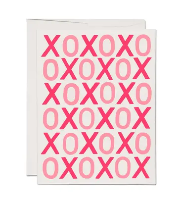 Kisses and Hugs Valentine Card