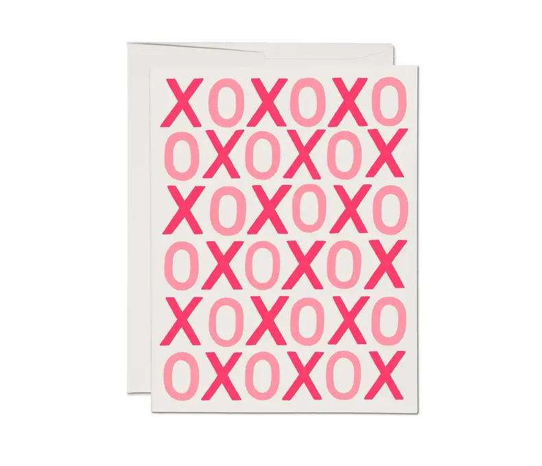 Kisses and Hugs Valentine Card