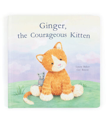 Ginger, the Courageous Kitten Book