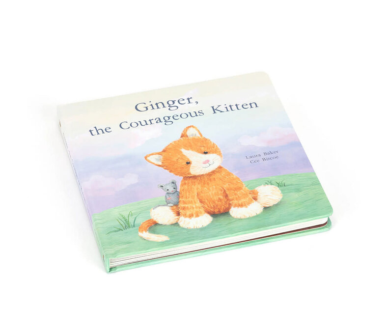 Ginger, the Courageous Kitten Book