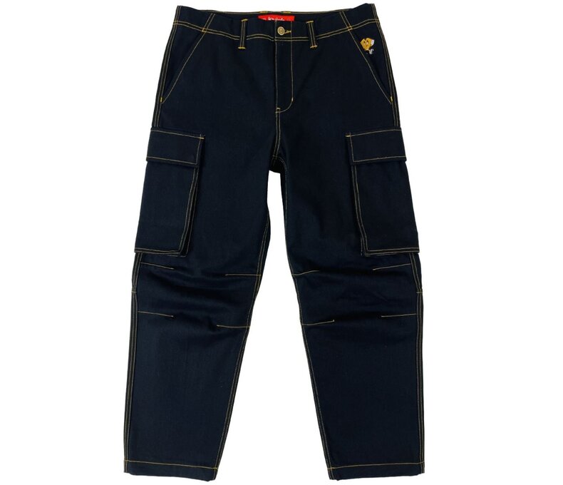 Heavy Duty Cargo Denim Pants