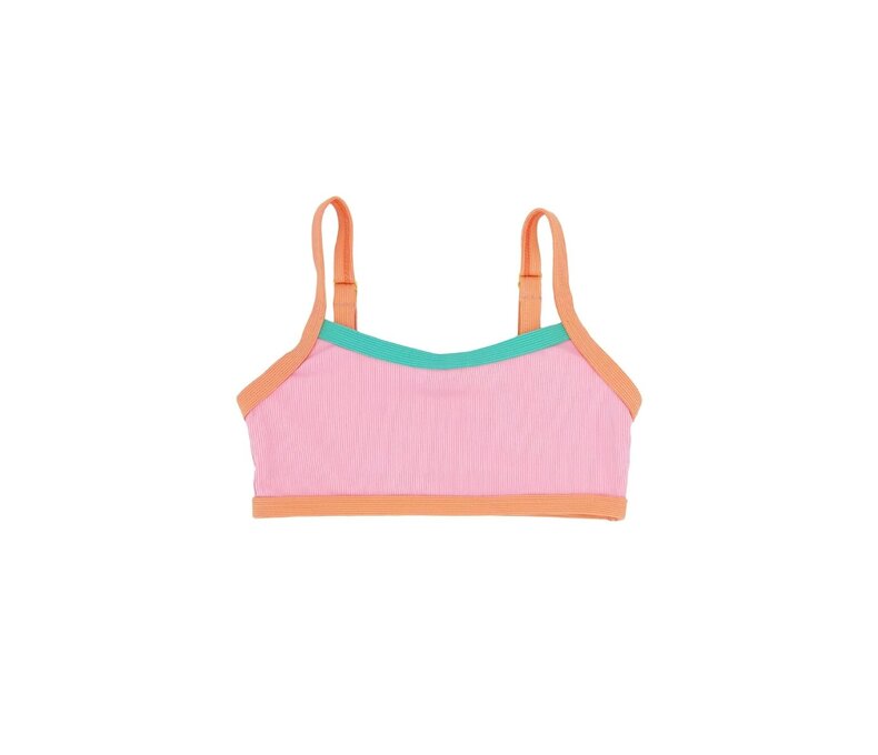 Retro Ringer Bikini Top