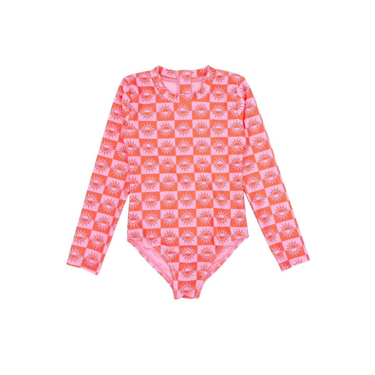 Feather 4 Arrow Wave Chaser Surf Suit- Coral Orange