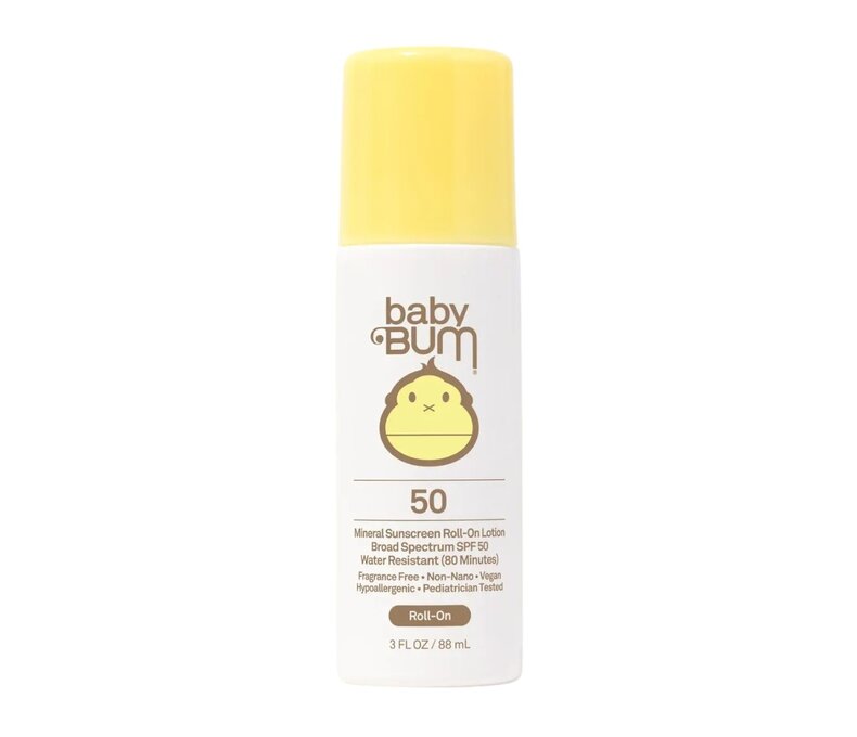 Baby Bum Mineral SPF 50 Roll-On Sunscreen