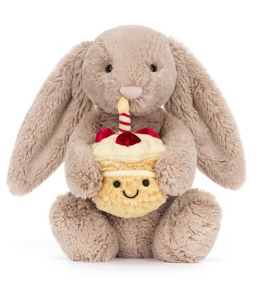 Bashful Beige Bunny 'Birthday'