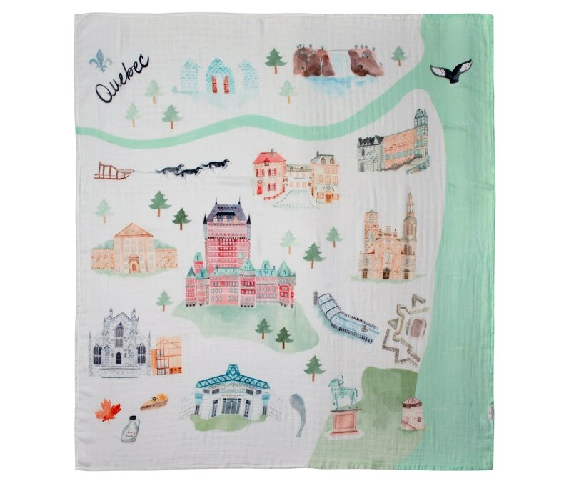 Infant Canada Muslin Swaddle