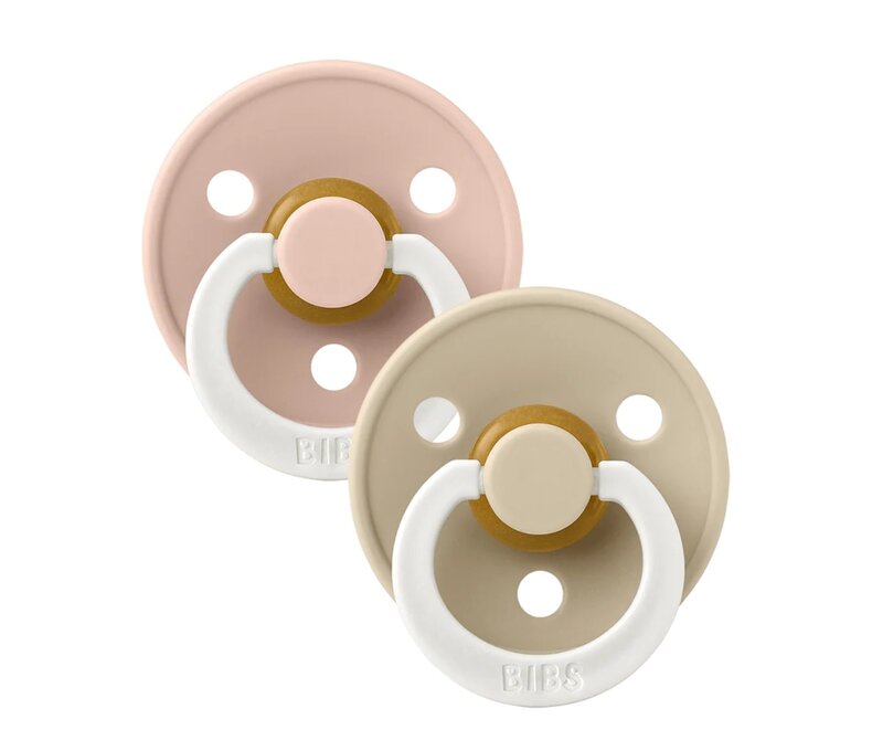 Original Colour Latex Pacifier 2 Pk