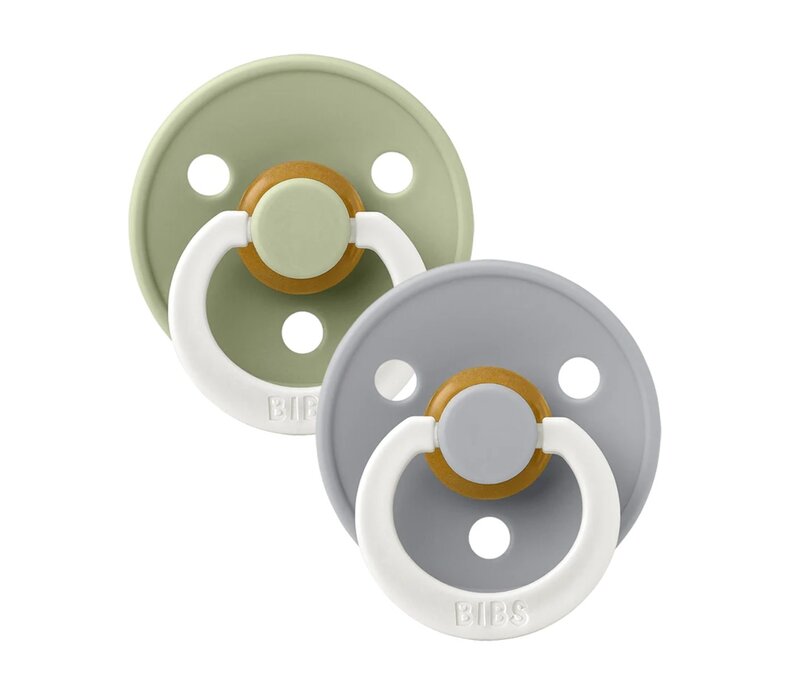 Original Colour Latex Pacifier 2 Pk