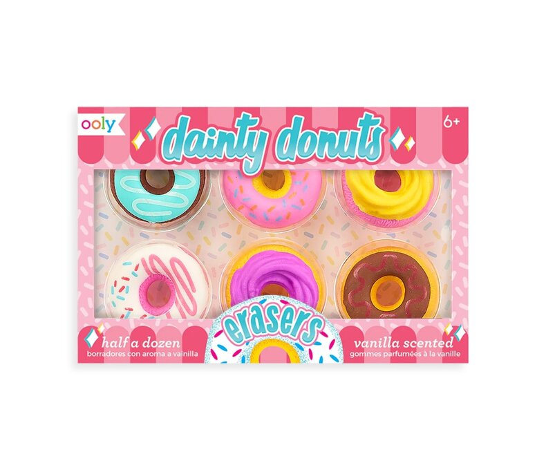 Dainty Donuts Scented Erasers