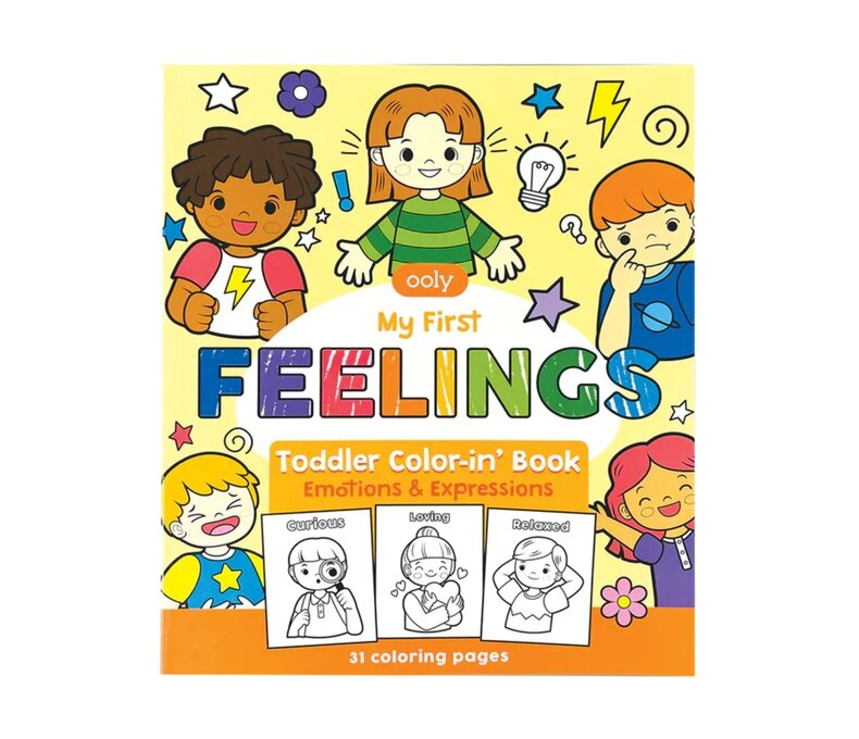 Toddler Color-in Book