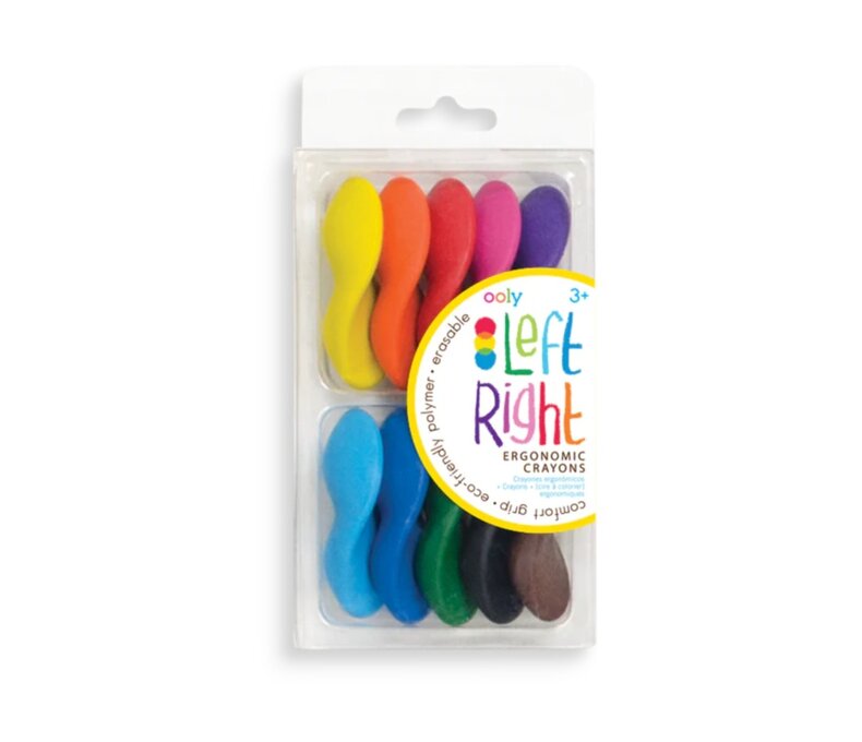 Left Right Crayons