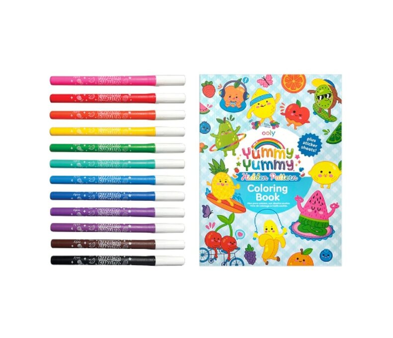 Yummy Yummy: Scented Coloring Kit