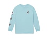 Little Boys Iconic Stone Long Sleeve Tee